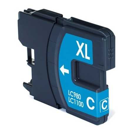 Tinteiro Compativel Brother LC1100C