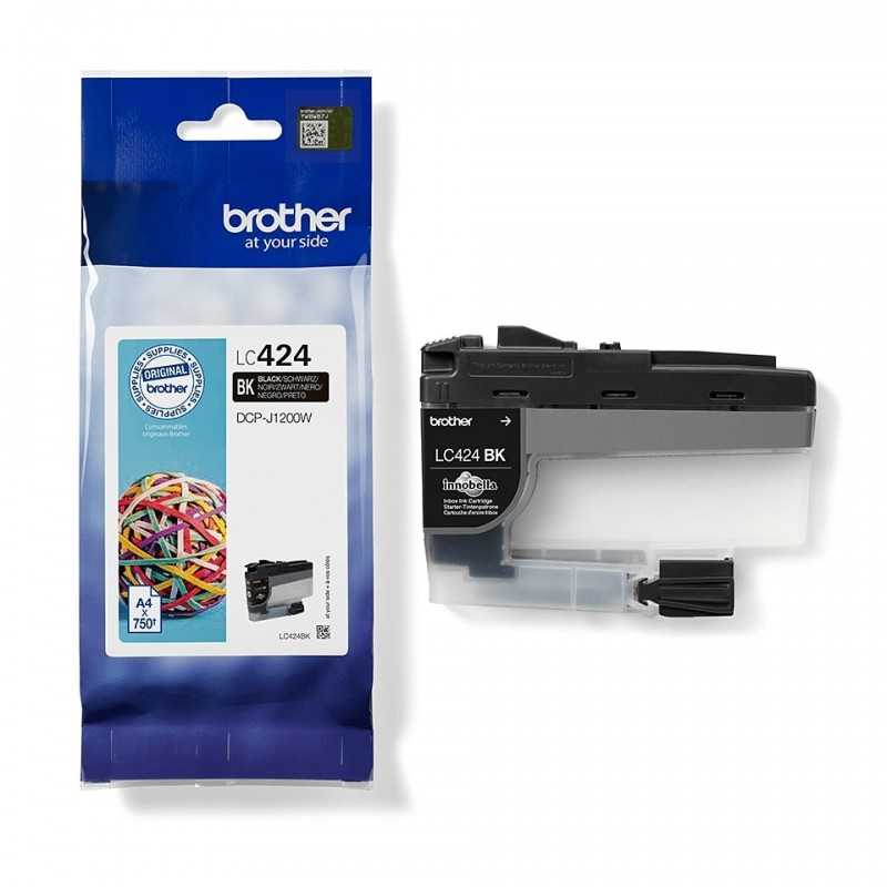 Brother LC424 Preto Tinteiro Original