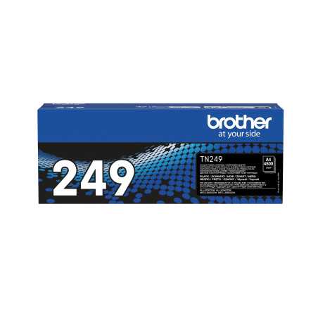 Toner Brother TN-249 Preto | Toner Brother TN-249 Preto Original – Qualidade e Desempenho Profissional O Toner Brother TN-249 Preto Original garante impressões nítidas e duradouras, com um preto intenso e uniforme. Projetado para manter a qualidade profissional, é a escolha ideal para quem busca eficiência e alto rendimento. Impressões de Alta Qualidade com o Toner Brother TN-249 Preto Original Cada impressão possui precisão e nitidez, garantindo textos bem definidos e imagens com excelente contraste. O Toner Brother TN-249 Preto Original evita manchas e desbotamento, proporcionando documentos impecáveis para uso profissional ou pessoal. Rendimento Superior e Eficiência Garantida Este cartucho oferece um excelente rendimento por página, reduzindo custos operacionais e minimizando a necessidade de substituições frequentes. O Toner Brother TN-249 Preto Original é ideal para escritórios, empresas e usuários que imprimem em grande volume. Compatibilidade e Facilidade de Instalação Desenvolvido para funcionar perfeitamente em diversas impressoras Brother, o Toner Brother TN-249 Preto Original proporciona compatibilidade total. A instalação é simples e rápida, garantindo um desempenho confiável sem complicações. Sustentabilidade e Economia Inteligente O Toner Brother TN-249 Preto Original é produzido com materiais de alta qualidade, reduzindo o desperdício e contribuindo para um menor impacto ambiental. Além disso, o uso de consumíveis originais prolonga a vida útil da impressora e evita problemas técnicos. A Melhor Escolha para Impressões Profissionais Se procura um suprimento confiável, com alto desempenho e qualidade excepcional, o Toner Brother TN-249 Original é a opção ideal.Compre agora e garanta impressões de excelência com um cartucho original Brother!Rendimento Médio: 4.500 Páginas* Pretende o produto compatível para este modelo clique aqui. Se pretende aceder ao site oficial da marca clique aqui. | Jatinteiros