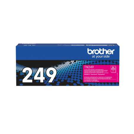 Toner Brother TN-249 Magenta | Toner Brother TN-249 Magenta Original – Qualidade e Alto Rendimento O Toner Brother TN-249 Magenta Original é a escolha ideal para quem busca impressões de alta qualidade e cores vibrantes. Desenvolvido pela Brother, garante compatibilidade total com impressoras compatíveis e um desempenho superior. Impressões de Qualidade Profissional Com o Toner Brother TN-249 Magenta Original, suas impressões ganham um tom magenta intenso e duradouro. Perfeito para documentos gráficos, apresentações e materiais coloridos, assegura detalhes precisos e cores fiéis. Alto Rendimento e Economia Este toner tem um rendimento aproximado de 4.000 páginas, reduzindo a necessidade de trocas frequentes. Isso significa mais eficiência e menor custo por página. Ideal para escritórios, empresas e quem precisa de grandes volumes de impressão sem comprometer a qualidade. Fácil Instalação e Compatibilidade Brother TN-249 Magenta Original foi projetado para ser facilmente instalado nas impressoras Brother compatíveis. Seu encaixe preciso evita erros na impressão e garante um fluxo de trabalho contínuo, sem interrupções. Por Que Escolher o Toner Brother TN-249 Magenta Original?Qualidade original Brother, com garantia de impressões impecáveis.Rendimento de 4.000 páginas, ideal para alta demanda.Instalação rápida e compatibilidade total com impressoras Brother.Cores vivas e resistência superior, sem manchas ou borrões.Se você precisa de um toner confiável e de alto desempenho, o Toner Brother TN-249 Magenta Original é a melhor escolha. Adquira já e garanta impressões impecáveis e duradouras! Compre aqui o seu cartucho Brother TN-249 Magenta Pretende o produto compatível para este modelo clique aqui. Se pretende aceder ao site oficial da marca clique aqui. | Jatinteiros