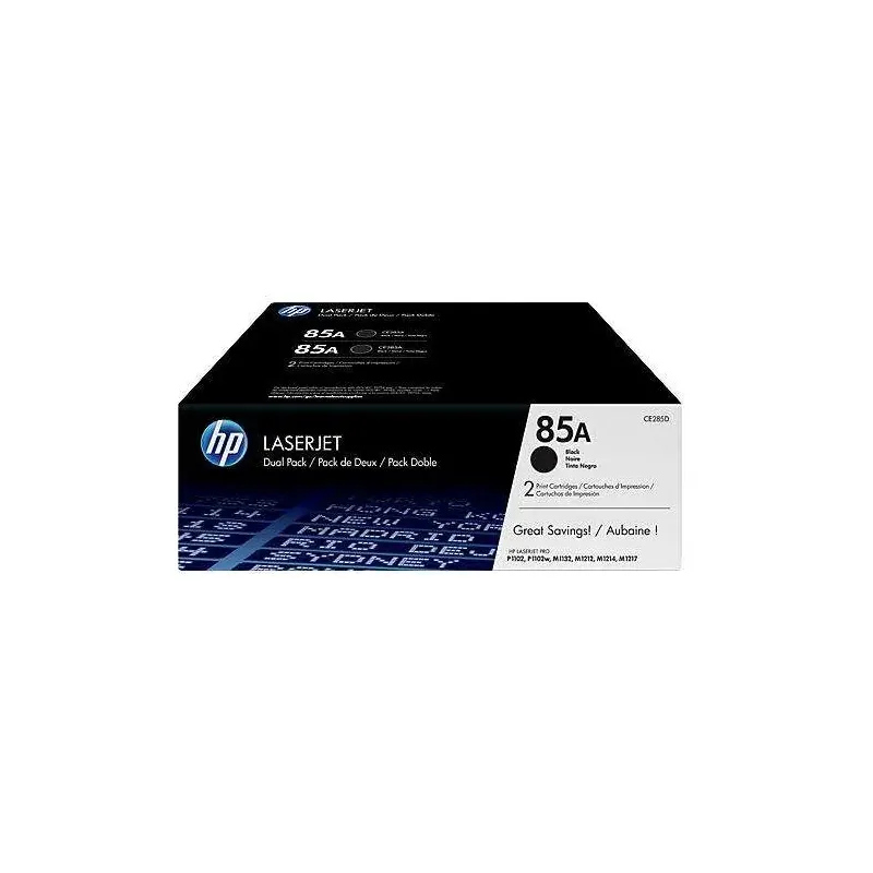 Pack 2 Toners HP 85A CE285A
