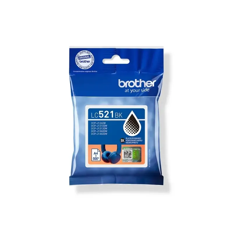 Brother LC-521BK Tinteiro Original