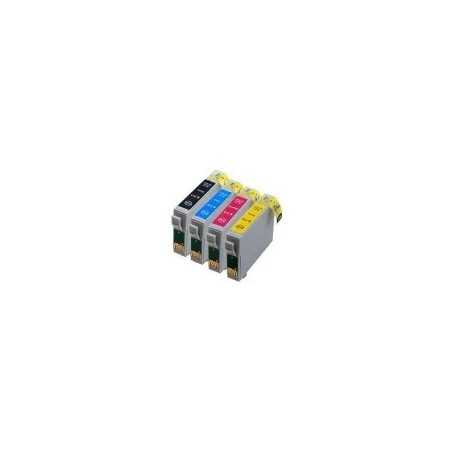 PACK ECONOMICO 4 TINTEIROS COMPATIVEIS EPSON T1291/2/3/4